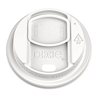 Dixie Smart Top Reclosable Lids for Hot Cups, Fits 10 oz to 20 oz Cups, White, 1,000/Carton (DXEDSL9542)