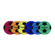 Champion Sports Ultra Foam Soccer Ball Set, Assorted Colors, 6/Set (CSIFSBSET)