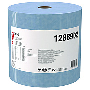 WypAll X90 Cloths, Jumbo Roll, 2-Ply, 11.1 x 13.4, Denim Blue, 450/Roll (KCC12889)