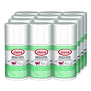 Claire Metered Air Freshener, Fresh Linen, 11 oz Aerosol Spray, 12/Carton (CGC110)