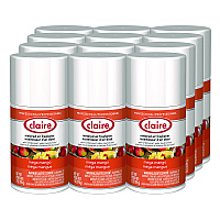 Claire Metered Air Freshener, Mango, 11 oz Aerosol Spray, 12/Carton (CGC116)