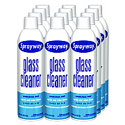Sprayway Glass Cleaner, 19 oz Aerosol Spray, 12/Carton (CGCSW050)