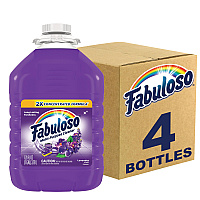 Fabuloso Multi-use Cleaner, Lavender Scent, 1 gal Bottle, 4/Carton (CPC53058)