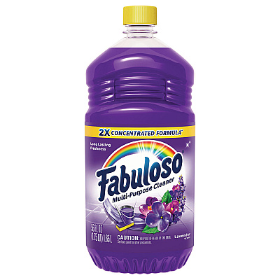 Fabuloso Multi-use Cleaner, Lavender Scent, 56 oz Bottle (CPC53041)