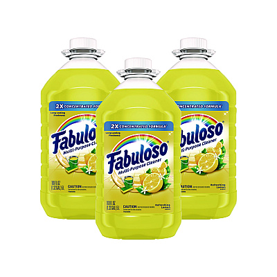 Fabuloso Multi-use Cleaner, Lemon Scent, 169 oz Bottle, 3/Carton (CPC96987)