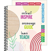Carson-Dellosa Education Teacher Planners, Weekly/Monthly, Two-Page Spread, 11 x 8.5, Multicolor Cover, True to You Theme (CDP105051)
