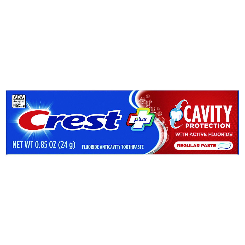 Crest Cavity Protection Toothpaste, Personal Size, 0.85 oz Tube, 240/Carton (PGC09596)