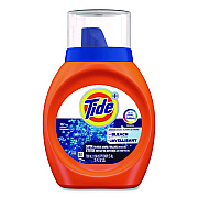 Tide Plus Bleach Alternative Liquid Laundry Detergent, HE Compatible, 16 Loads, Original Scent, 25 oz Bottle, 6/Carton (37373)