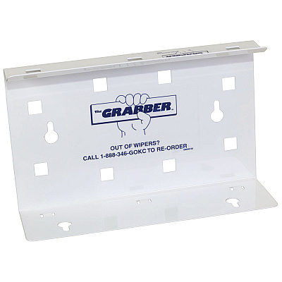 The Grabber Wiper Dispenser for Wypall Wipes, 9.4 x, 2.8 x, 5.9, White (09352)