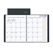 AT-A-GLANCE DayMinder Academic Weekly/Monthly Desktop Planner, 11 x 8.5, Charcoal Cover, 12-Month (July to June): 2025 to 2026 (AYC52045)