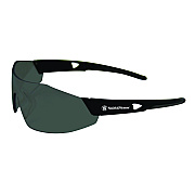 Smith & Wesson 44 Magnum Safety Glasses, Black Frame, Black Lens, 12/Box (KCC23453)