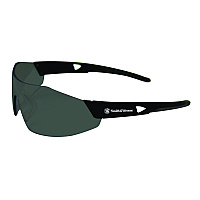 Smith & Wesson 44 Magnum Safety Glasses, Black Frame, Black Lens, 12/Box (KCC23453)