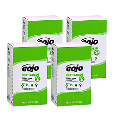 GOJO MULTI GREEN Hand Cleaner Refill, Citrus Scent, 2,000 mL, 4/Carton (GOJ7265)
