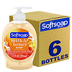 Softsoap Liquid Hand Soap, Milk and Honey Scent, 7.5 oz, 6/Carton (CPC29094)