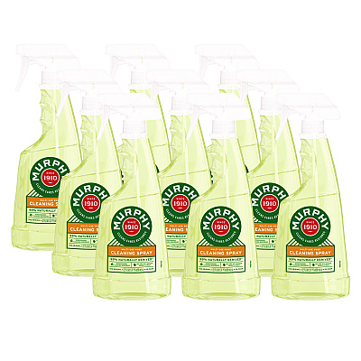 Murphy Oil Soap Spray Formula, All-Purpose, Orange, 22 oz Spray Bottle, 9/Carton (CPC01031)
