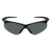 KleenGuard V30 Nemesis VL Safety Glasses, Black Frame, Smoke Lens, 12/Carton (KCC55391)