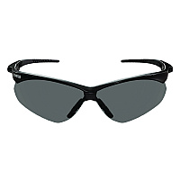KleenGuard V30 Nemesis VL Safety Glasses, Black Frame, Smoke Lens, 12/Carton (KCC55391)