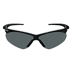 KleenGuard V30 Nemesis VL Safety Glasses, Black Frame, Smoke Lens, 12/Carton (KCC55391)