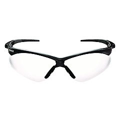 KleenGuard V30 Nemesis VL Safety Glasses, Black Frame, Clear Lens, 12/Carton (KCC55401)