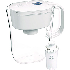Brita Small 6-Cup Water Filter Pitcher with 1 Standard Filter, Clear (CLO36089EA)
