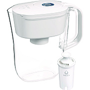 Brita Small 6-Cup Water Filter Pitcher with 1 Standard Filter, Clear, 2/Carton (CLO36089)