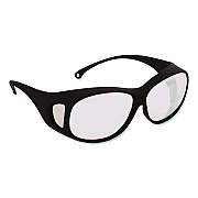 KleenGuard V50 OTG Safety Eyewear, Black Frame, Clear Anti-Fog Lens (KCC20746)