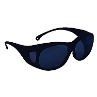 KleenGuard V50 OTG Safety Eyewear, Black Frame, Smoke Mirror Anti-Fog Lens (KCC20747)