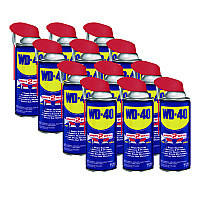 WD-40 Smart Straw Spray Lubricant, 11 oz Aerosol Can, 12/Carton (WDF490040)
