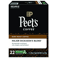 Peet's Coffee Major Dickason's Blend K-Cups, 22/Box (GMT6547)