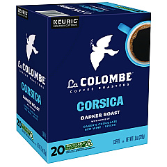 La Colombe Coffee K-Cup Pods, Corsica Dark Roast, 20/Box (GMT0328)