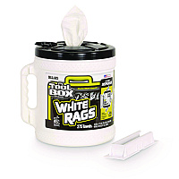 TOOLBOX Z300 Wipers Big Grip Dispenser, 1-Ply, 10 x 12, White, 2/Carton (SLR20420)