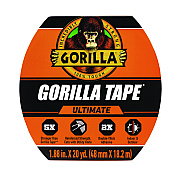 Gorilla Ultimate Tape, 3" Core, 1.88" x 20 yd, Black (GOR113499)