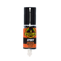 Gorilla Epoxy Ultimate, 0.85 oz Syringe, Dries Black (GOR113442)