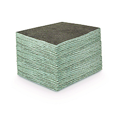 TOOLBOX DuraSoak Universal Sorbents Medium Duty Pad, 0.26 gal, 15 x 19, 100/Carton (SLR23200)