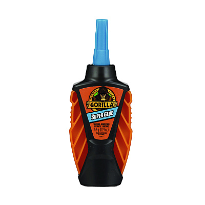 Gorilla Super Glue Micro Precise, 0.18 oz, Dries Clear (GOR102812)