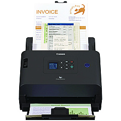 Canon imageFORMULA DR-S250N Scanner, 600 dpi Optical Resolution, 80-Sheet Duplex Auto Document Feeder (CNM6383C002)