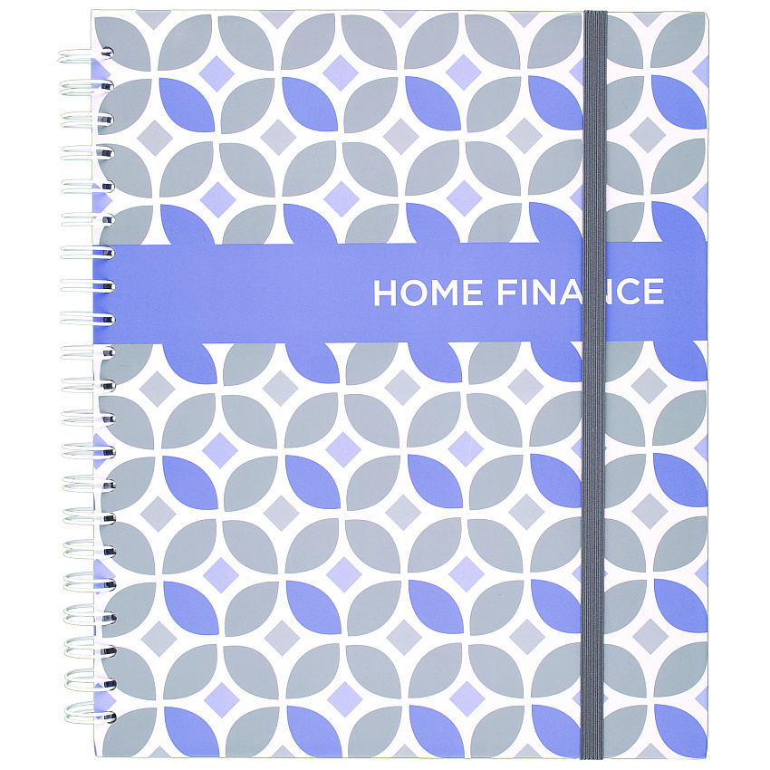 AT-A-GLANCE Day Runner Monthly Home Finance Organizer, 5 Column Format, Black/Green/White Cover, 11 x 9 Sheets, 30 Sheets/Book (DRN854431)