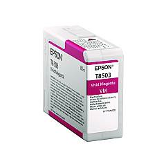 Epson T85030N (T850) UltraChrome High-Yield Ink, Vivid Magenta