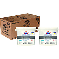 Clorox Healthcare VersaSure Cleaner Disinfectant Wipes, 1-Ply, 12 x 12, Fragranced, White, 110/Bucket, 2 Buckets/Carton (CLO31759)