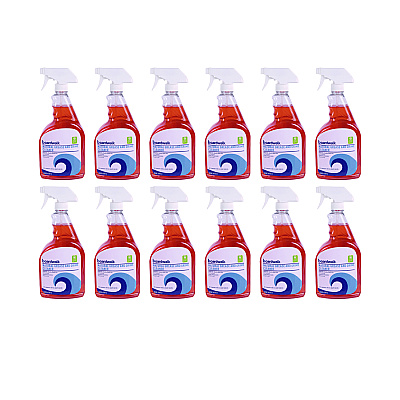Boardwalk Green Natural Grease and Grime Cleaner, 32 oz Spray Bottle, 12/Carton (BWK47612)