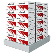 Universal Legal Size Copy Paper, 92 Bright, 20 lb Bond Weight, 8.5 x 14, White, 500 Sheets/Ream, 10 Reams/Carton, 30 Cartons/Pallet (UNV24200PLT)