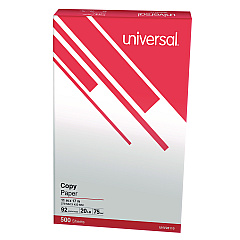 Universal Copy Paper, 92 Bright, 20 lb Bond Weight, 11 x 17, White, 500 Sheets/Ream (UNV28110RM)