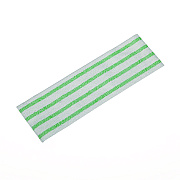 AbilityOne 7920017169636 SKILCRAFT Microfiber Flat Mop - Disposable, 18 x 5.5, White, 160/Box