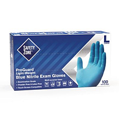 SUPPLY SOURCE Gloves,3Mil,Ntr,Lg,1K,Lbe (SZNGNPRLG1A)