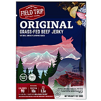 Field Trip Beef Jerky, Original, 1 oz Bag, 12 Bags/Carton (FLTFLD00503)