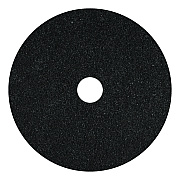 Americo Stripping Pads, 12" Diameter, Black, 5/Carton (AMF400112)