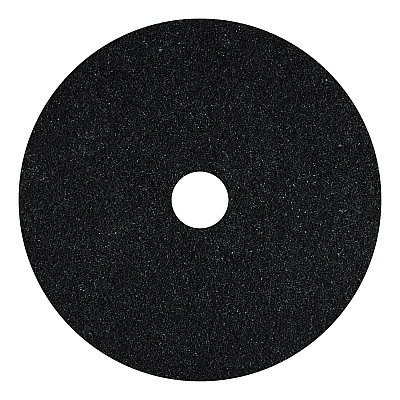 Americo Stripping Pads, 15" Diameter, Black, 5/Carton (AMF400115)