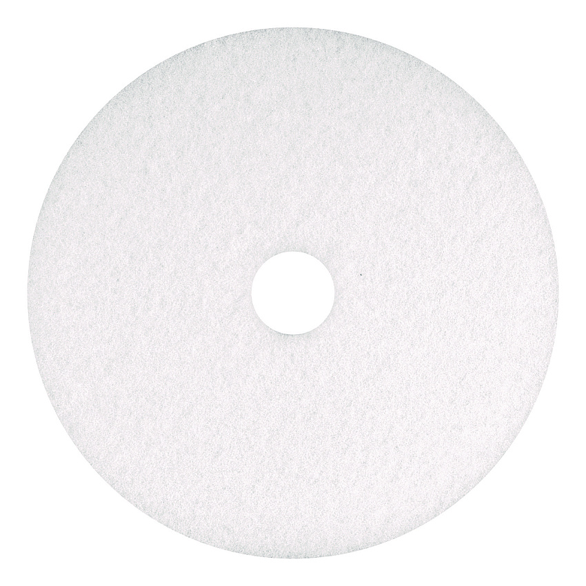 Americo Polishing Pads, 18" Diameter, White, 5/Carton (AMF401218)
