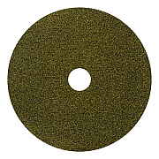 Americo Black Diamond 1500 Grit Diamond Pad, 20" Diameter, Black/Yellow, 2/Carton (AMF442320)
