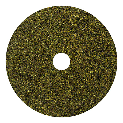 Americo Black Diamond 1500 Grit Diamond Pad, 20" Diameter, Black/Yellow, 2/Carton (AMF442320)